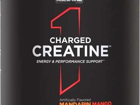 Rule One Charged Creatine, Mandarin Mango - 240 grams Supply