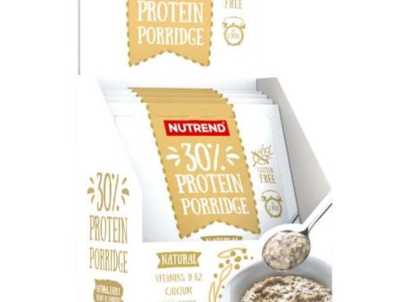 Nutrend 30% Protein Porridge, Natural - 5 x 50g For Sale