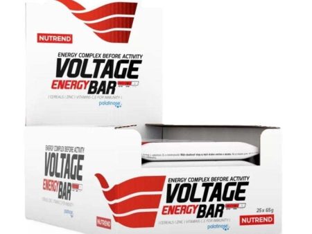 Nutrend Voltage Energy Bar, Hazelnut - 25 x 65g Sale