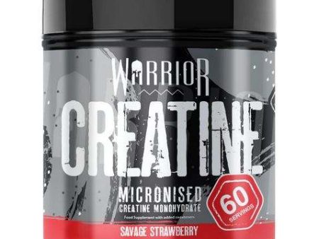 Warrior Creatine, Savage Strawberry - 300 grams Online Sale