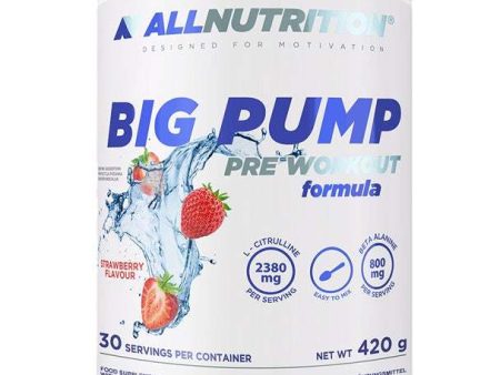 Allnutrition Big Pump, Strawberry - 420 grams Fashion