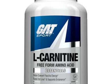 GAT L-Carnitine, 500mg - 60 vcaps Supply