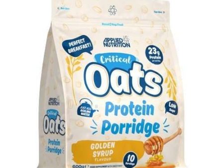 Applied Nutrition Critical Oats Protein Porridge, Golden Syrup - 600 grams Discount