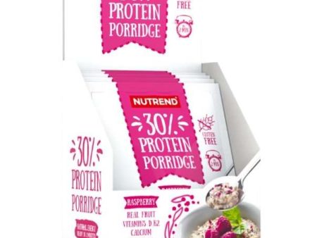 Nutrend 30% Protein Porridge, Raspberry - 5 x 50g Discount