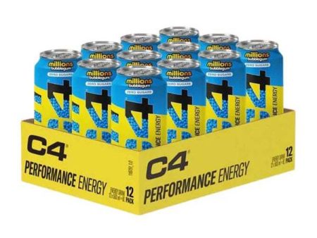 Cellucor C4 Performance Energy, Millions Bubblegum - 12 x 500 ml Supply