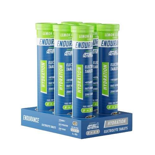 Applied Nutrition Endurance Hydration Electrolyte Effervescent Tablets, Lemon & Lime - 6 x 20 tabs Online Hot Sale