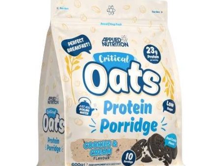 Applied Nutrition Critical Oats Protein Porridge, Cookies & Cream - 600 grams Hot on Sale