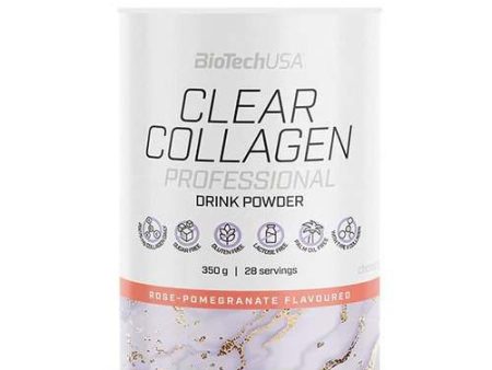 BioTechUSA Clear Collagen Professional, Rose-Pomegranate - 350 grams For Cheap