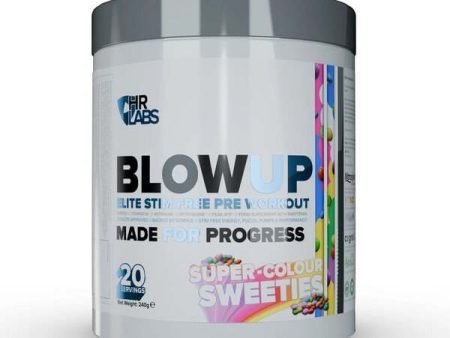 HR Labs Blow UP, Super-Colour Sweeties - 240 grams Cheap