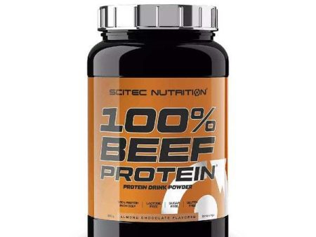 SciTec 100% Beef Protein, Almond Chocolate - 900 grams Sale