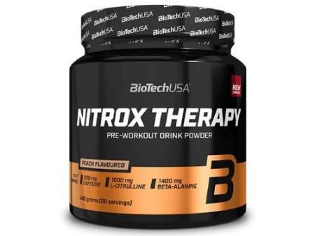 BioTechUSA Nitrox Therapy, Peach - 340 grams Supply