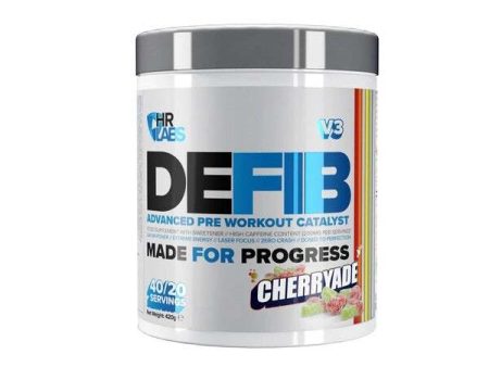 HR Labs Defib V3 - Advanced Pre Workout Catalyst, Cherryade - 420 grams Online now