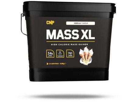 CNP Mass XL, Vanilla - 4800 grams Online Hot Sale