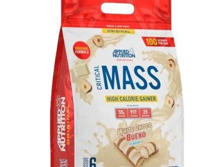 Applied Nutrition Critical Mass - Original, White Choco Bueno - 6000 grams Online now