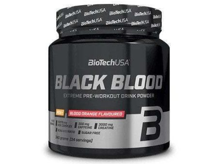 BioTechUSA Black Blood NOX+, Blood Orange - 340 grams on Sale