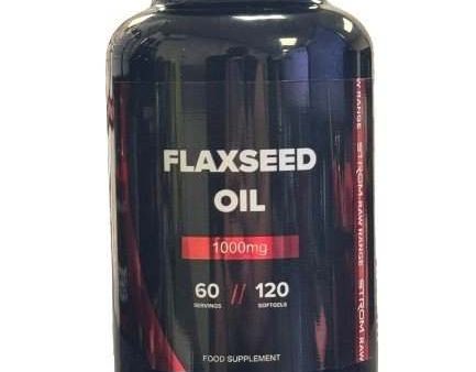 Strom Sports Flaxseed Oil - 120 softgels Online Hot Sale