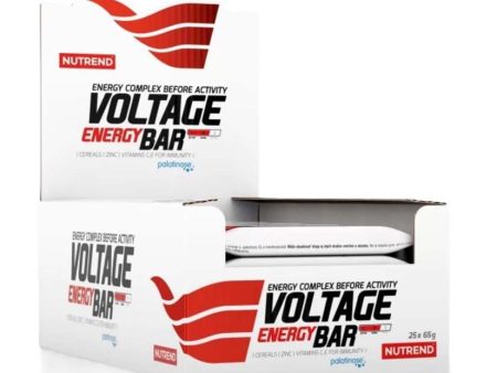 Nutrend Voltage Energy Bar, Exotic - 25 x 65g Online