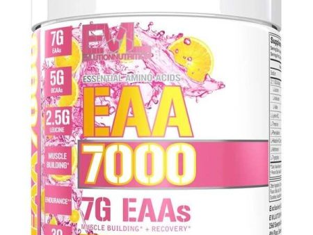 EVLution Nutrition EAA 7000, Pink Lemonade - 309 grams Supply