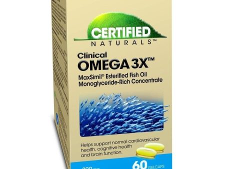 Clinical Omega3X Fish Oil Softgels Online