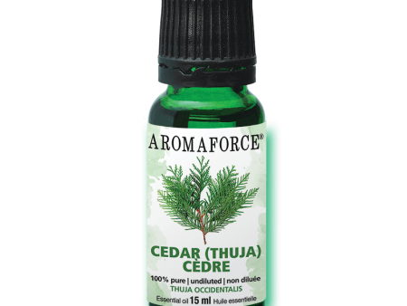 Aromaforce - essential oil : cedar - 15 ml Hot on Sale