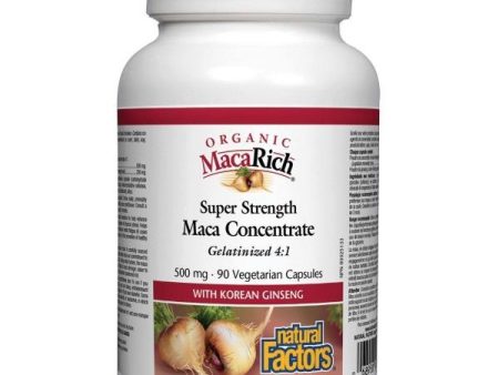 Natural factors - super strength maca concentrate 500 mg Hot on Sale