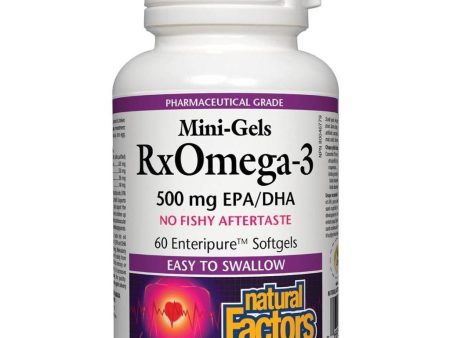 Natural factors - rxomega-3 mini-gels 500 mg Online