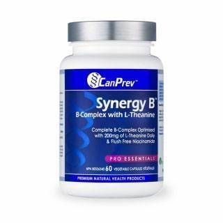 Canprev - synergy b -complex with l-theanine - 60 vcaps Online now