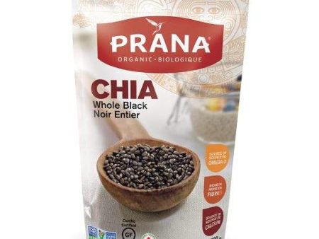 Prana - organic whole black chia seeds 300 g Cheap