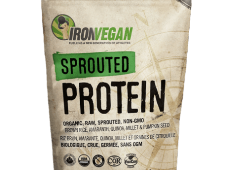 Iron vegan - sprouted protein (organic) on Sale