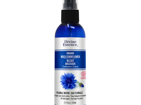 Divine essence - floral water : organic wild cornflower - 110 ml Supply