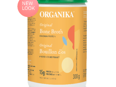 Organika - chicken bone broth protein powder original - 300g on Sale