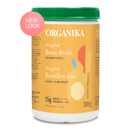 Organika - chicken bone broth protein powder original - 300g on Sale