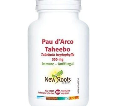 New roots - pau d arco taheebo 500 mg -100 vcaps Fashion