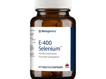 Metagenics - e-400 selenium - 60 tabs Hot on Sale