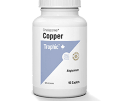 Trophic - chelazome copper bisglycinate - 90 caplets For Cheap