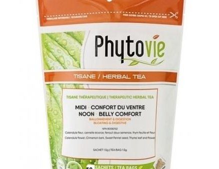 Phytovie - noon : belly comfort therapeutic herbal tea - 50 bags Sale