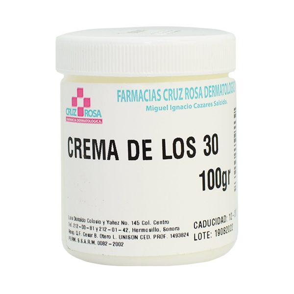 CREMA DE LOS 30´S 100GR Fashion