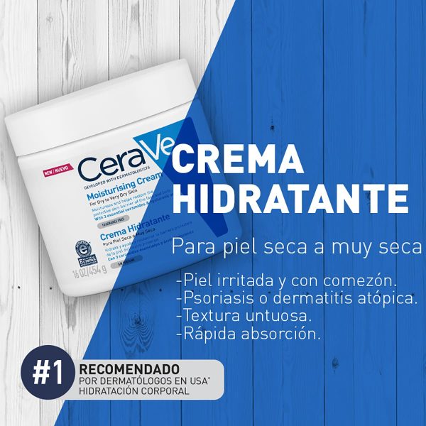 CERAVE CREMA HIDRATANTE 454GR on Sale