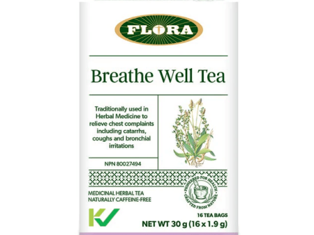 Flora - breathe well tea 16 bags Online Hot Sale