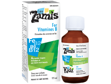 Les zamis - iron and b vitamins -125 ml Online now