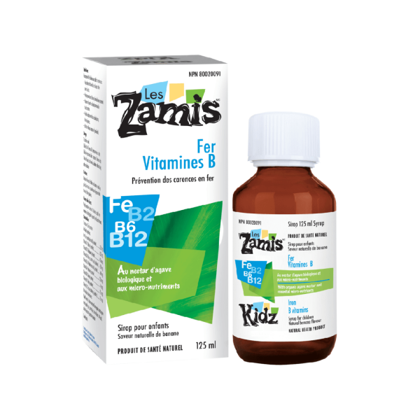 Les zamis - iron and b vitamins -125 ml Online now