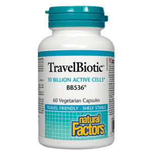 Natural factors - travel biotic, bb536, 10 billion, 60 vegetarian capsules Fashion