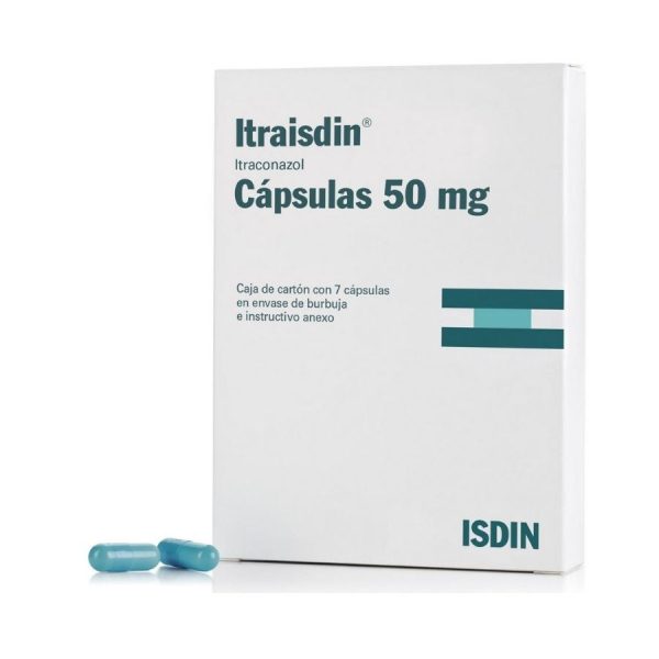 ITRAISDIN 50 MG 14 CÁPSULAS on Sale