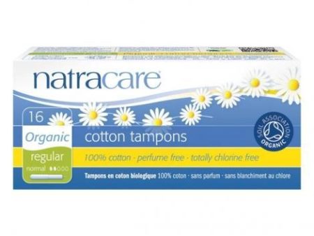 Natracare - organic cotton tampons regular - 20 ct Online now