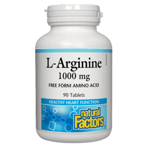 Natural factors - l-arginine 500 mg For Discount