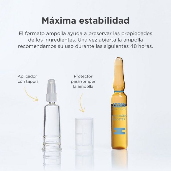 ISDIN HYALURONIC BOOSTER SERUM AMPOLLETAS For Discount