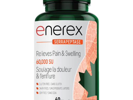 Serrapeptase 60 000 SU - Relieves Pain For Discount