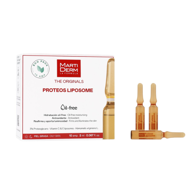 MARTIDERM PROTEOS LIPOSOME OIL FREE 10 AMPOLLETAS For Discount