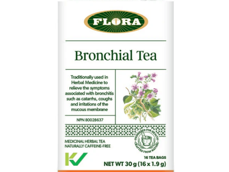 Flora - bronchial herbal tea 16 bags Cheap