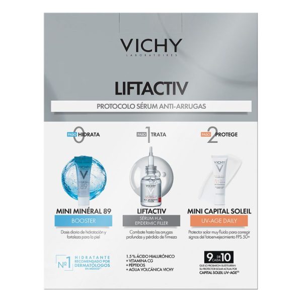 KIT LIFTACTIVE HA EPI FILLER + MINI MINERAL 89 + MINI CAPITAL SOLEIL Fashion